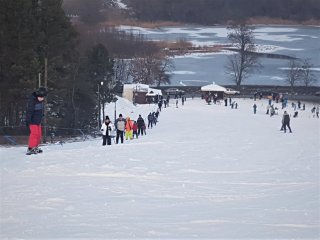 Čechy - lyžiarsky vlek